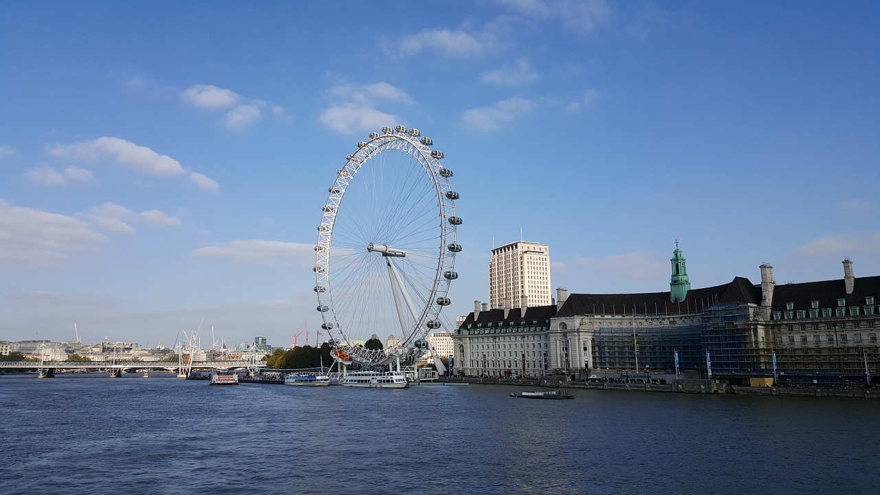 Londonas, Ferris Ratas, Londono Akis, Nemokamos Nuotraukos,  Nemokama Licenzija