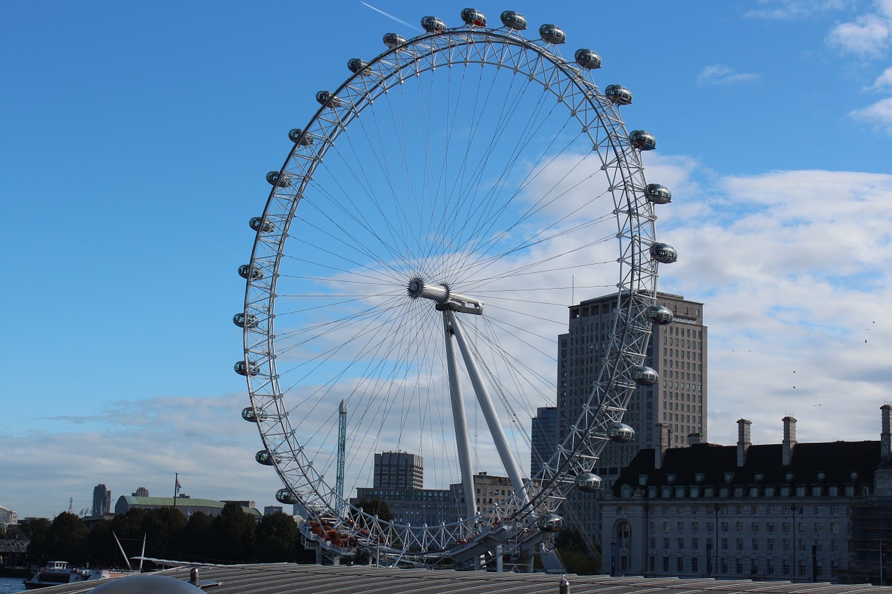 Londonas, Ferris Ratas, Londonas Ferris Wheel, Westminster, Orientyras, Jungtinė Karalystė, Nemokamos Nuotraukos,  Nemokama Licenzija