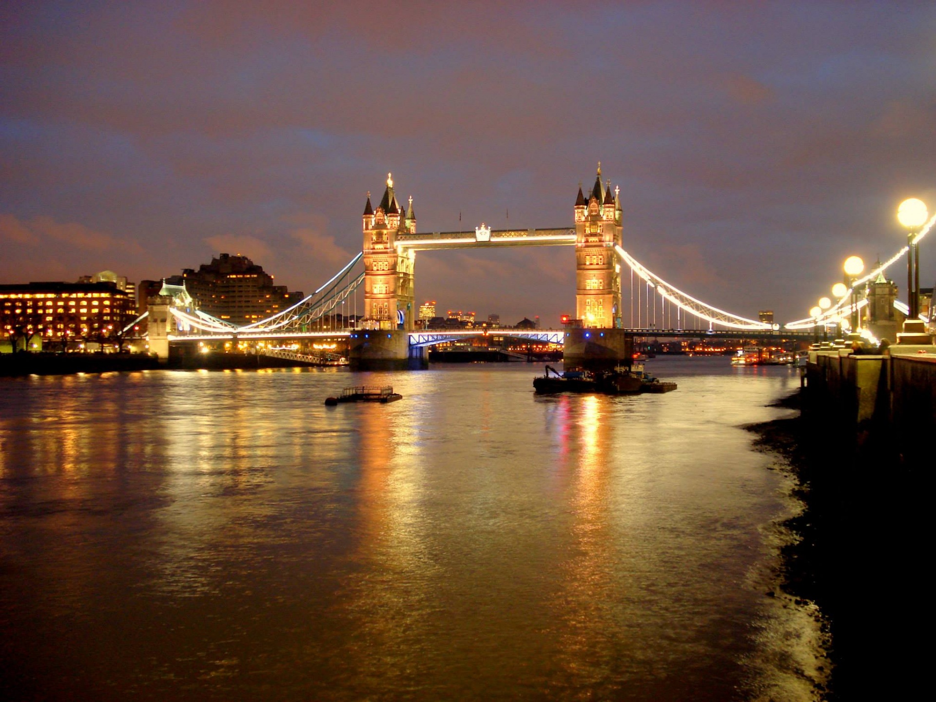 Londonas,  Bokštas,  Tiltas,  Naktis,  Upė,  Londonas, Nemokamos Nuotraukos,  Nemokama Licenzija