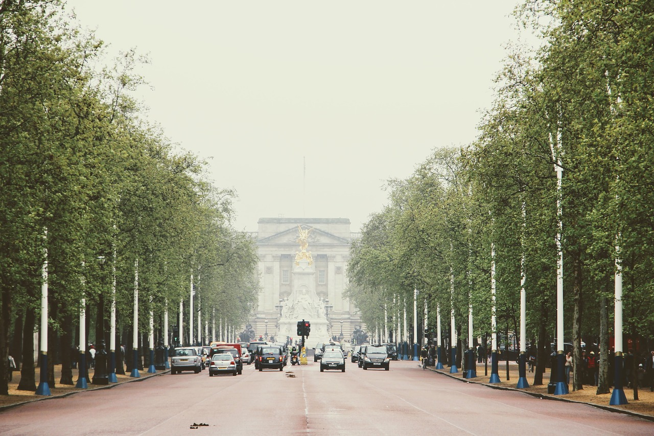 Londonas, Jungtinė Karalystė, Kelias, Kairysis Eismas, Gatvės Scenos, Taksi, Alėja, Rūkas, Nemokamos Nuotraukos,  Nemokama Licenzija