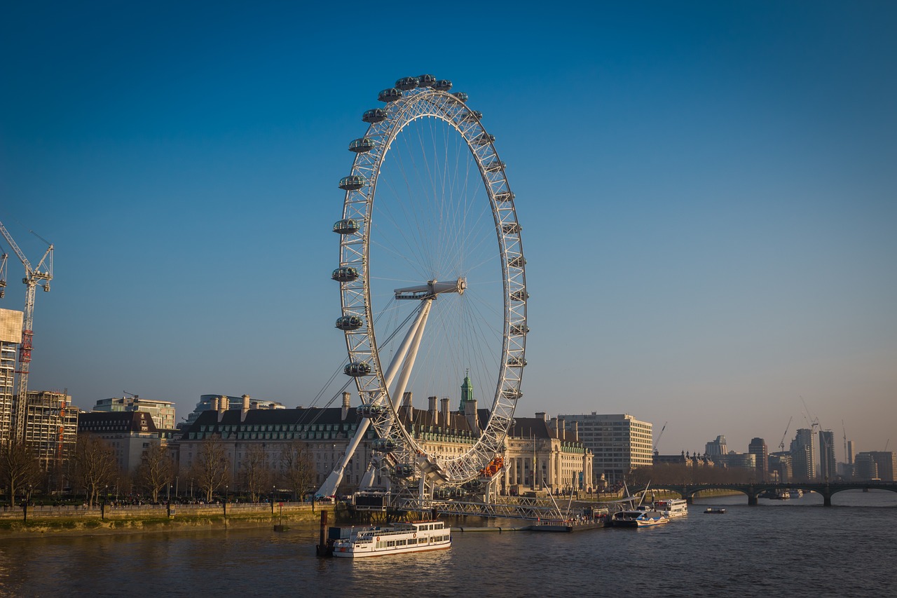 Londonas, Akis, Londono Akis, Anglija, Apvalus, Taika, Dangus, Šviesa, Nemokamos Nuotraukos,  Nemokama Licenzija