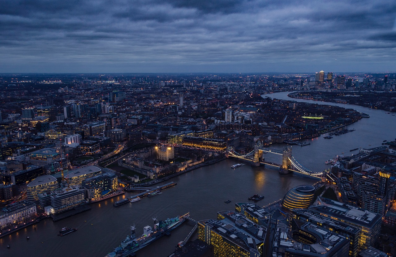 Londonas, Thames Upė, Bokšto Tiltas, Gurkšnis, Naktis, Naktį, Rytas, Miesto Šviesos, Miesto Panorama, Bokštas Londonas