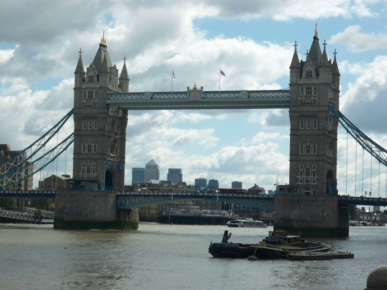 Londonas, Thames, Bokšto Tiltas, Nemokamos Nuotraukos,  Nemokama Licenzija