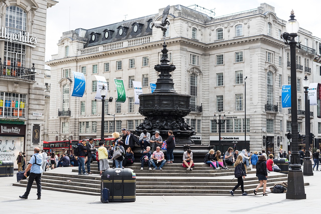 Londonas, Piccadilly Cirkas, Soho, Žmonės, Jungtinė Karalystė, Nemokamos Nuotraukos,  Nemokama Licenzija