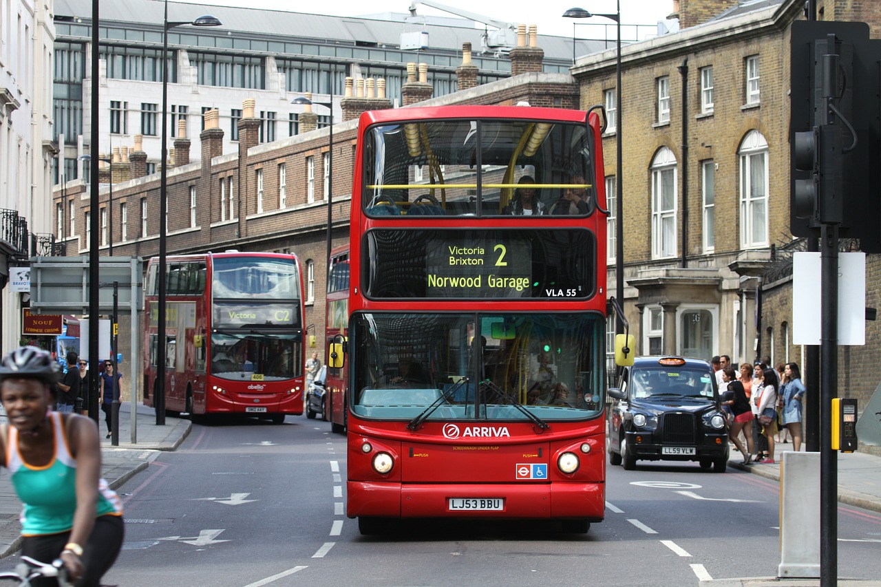 Londonas, Autobusas, Eismas, Dviaukštis, Raudona, Nemokamos Nuotraukos,  Nemokama Licenzija