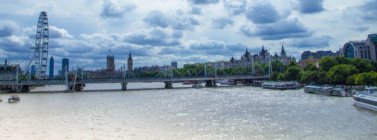 Londonas, Temzės Upė, Šiaurės Vaizdas, Nemokamos Nuotraukos,  Nemokama Licenzija