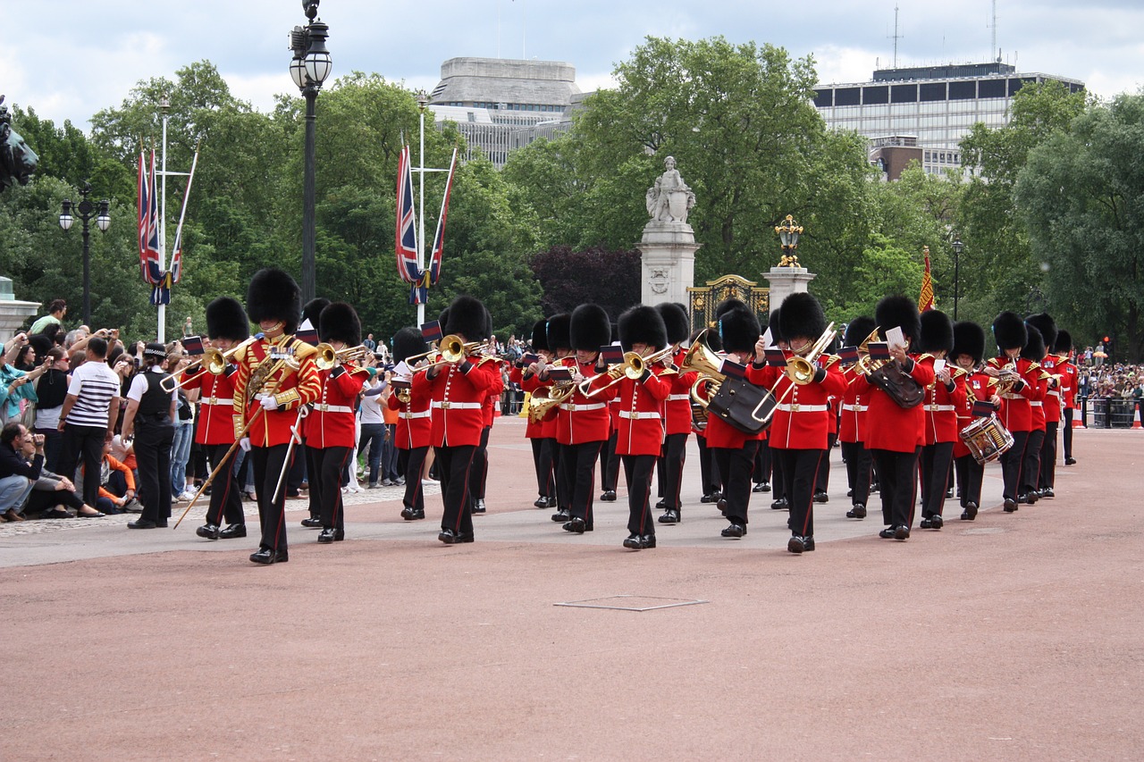 Londonas, Bakingemo Rūmai, Sargybos Keitimas, Nemokamos Nuotraukos,  Nemokama Licenzija