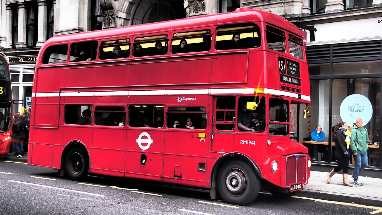 Londonas,  Anglija,  Autobusas, Nemokamos Nuotraukos,  Nemokama Licenzija
