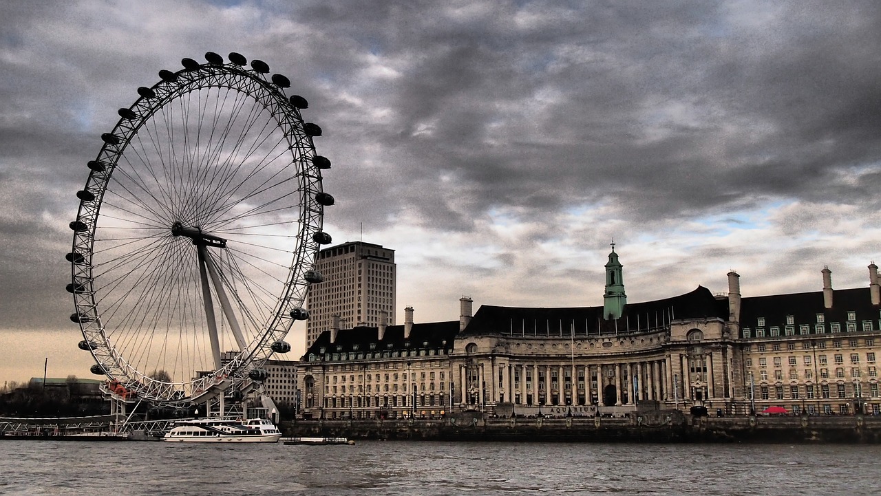Londonas,  Anglija,  Westminster,  Londonas Ferris Ratas, Nemokamos Nuotraukos,  Nemokama Licenzija