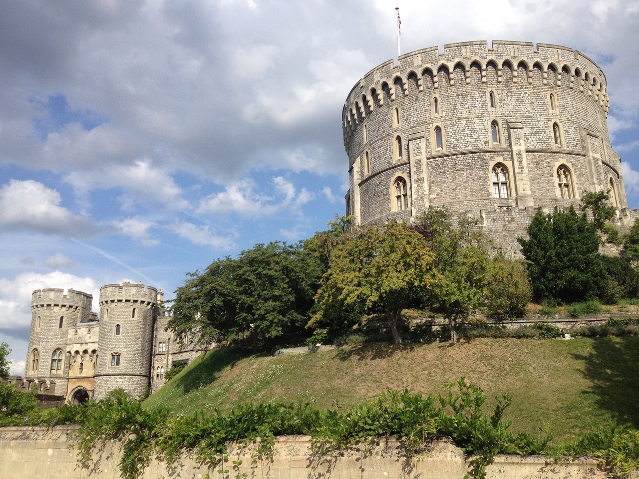 Londonas, Windsor Pilis, Uk, Anglija, Viduramžių, Karališkasis, Britanija, Karalienė, Kelionė, Turizmas