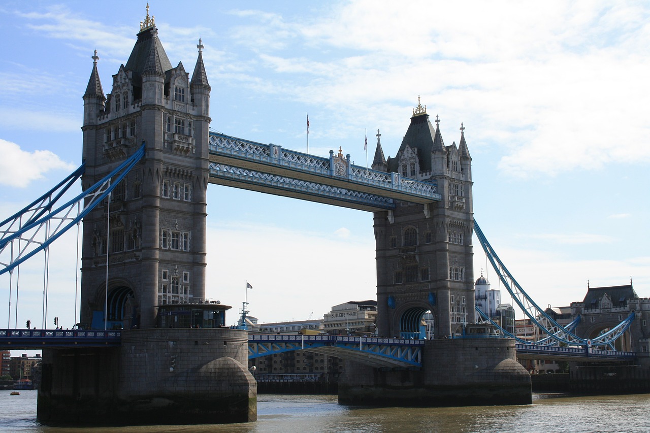 Londonas, Tiltas, Thames, Upė, Anglija, Uk, Miestas, Žinomas, Anglų, Istorija