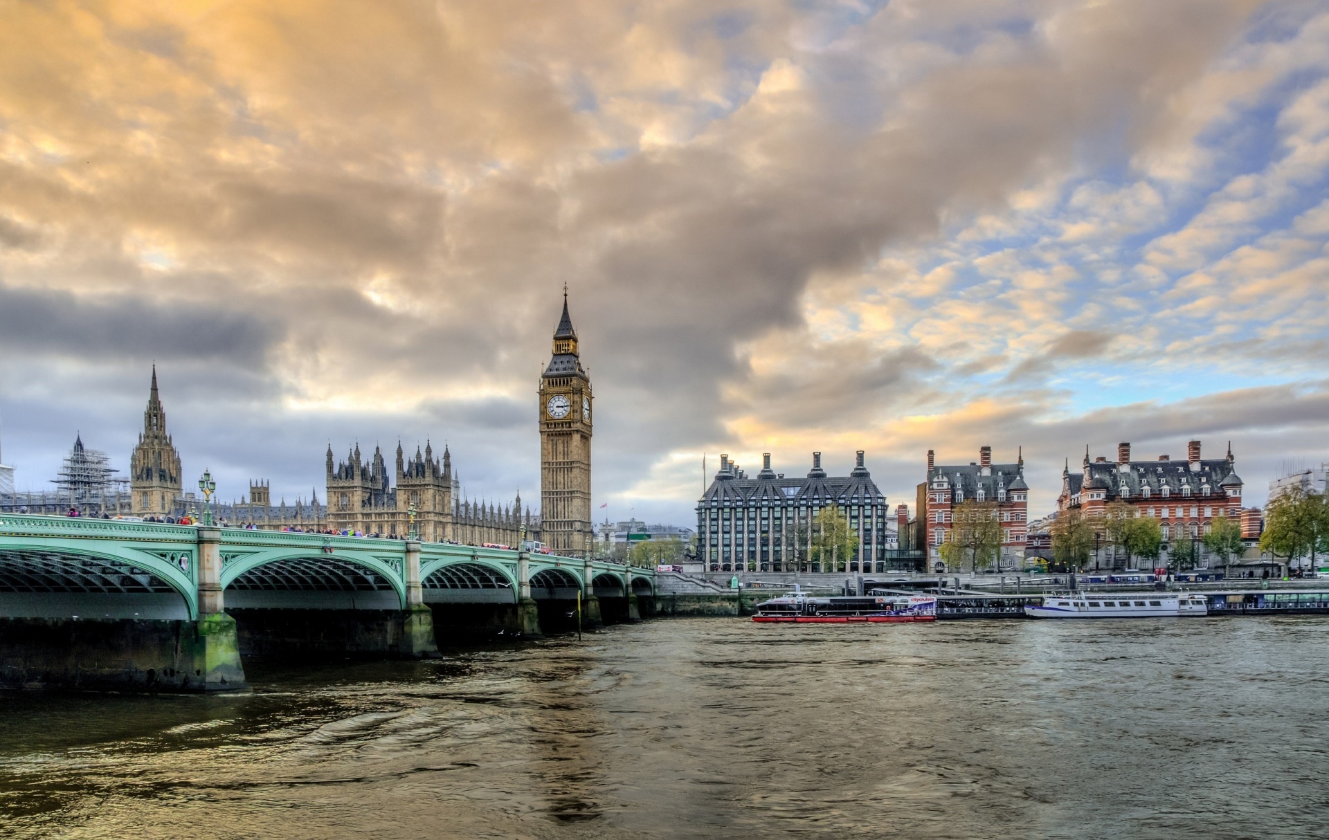Miesto Panorama,  Londonas,  Anglija,  Uk,  Miesto,  Thames,  Upė,  Didelis & Nbsp,  Ben,  Laikrodis