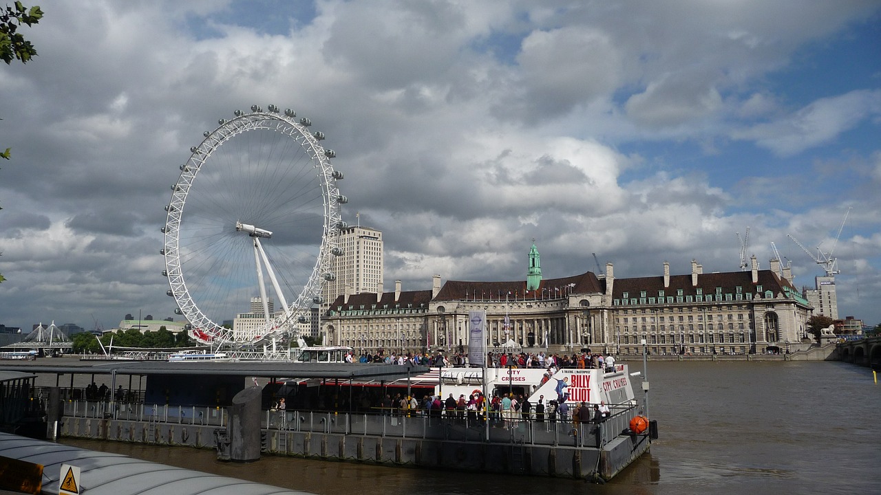 Londono Akis, Londonas, Orientyras, Pastatas, Uk, Britanija, Upė, Miesto Panorama, Architektūra, Thames