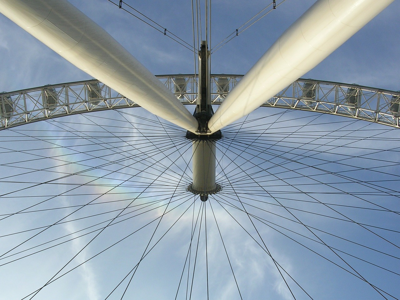 Londono Akis, Pritraukimas, Orientyras, Ferris Ratas, Britanija, Anglija, Uk, Architektūra, Upė, Thames
