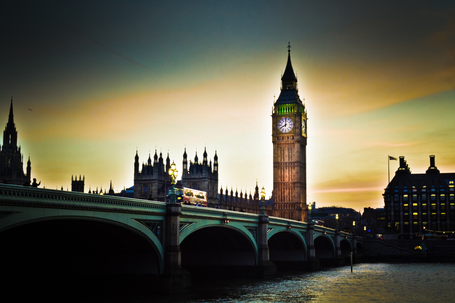 Londonas,  Parlamentas,  Didelis,  Benas,  Bokštas,  Pastatas,  Orientyras,  Architektūra,  Tiltas,  Scena