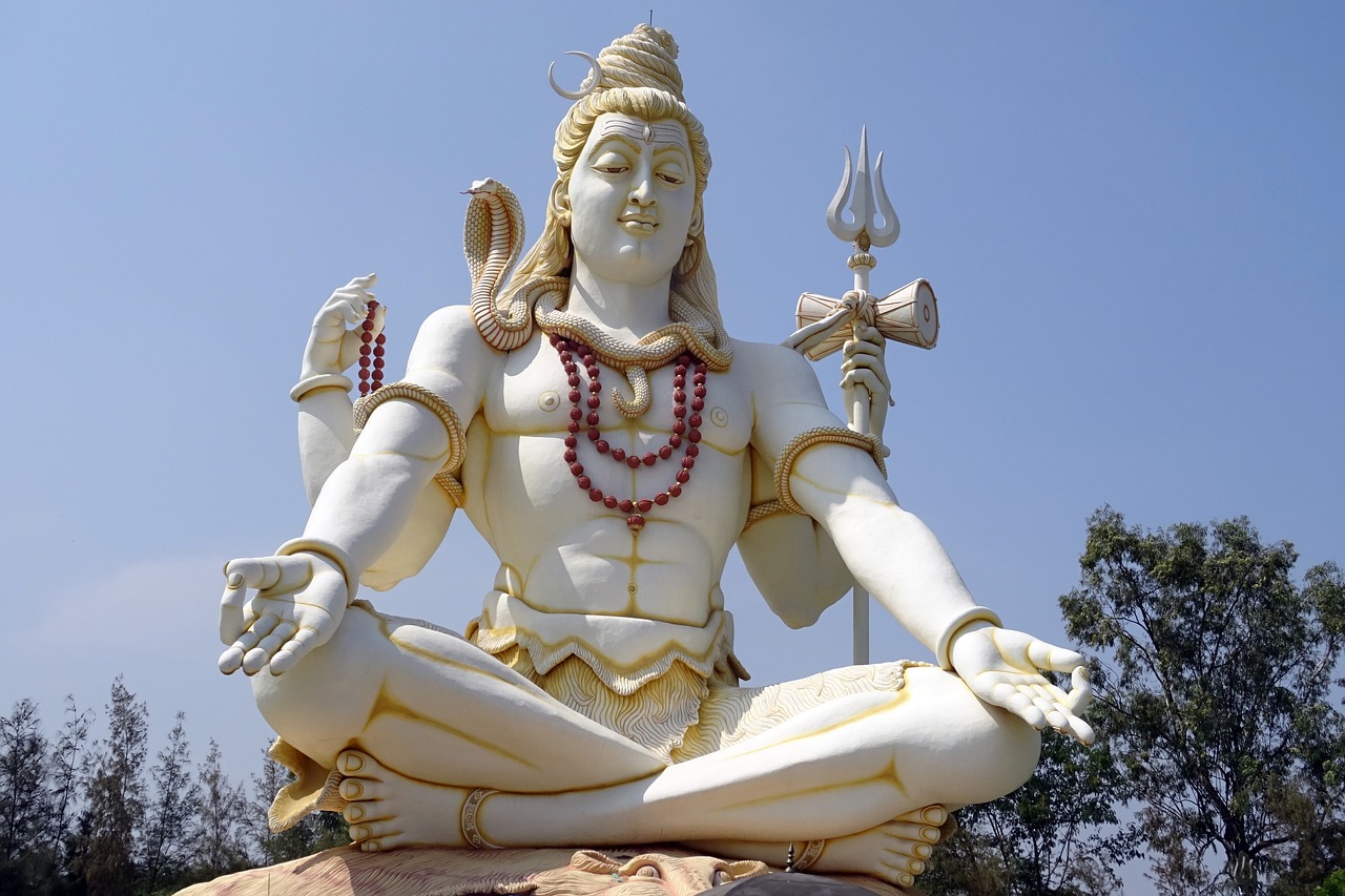 Viešpatie Šiva, Statula, Dievas, Hindu, Religija, Architektūra, 85 Pėdos, Aukštas, Haspur, Shivapur