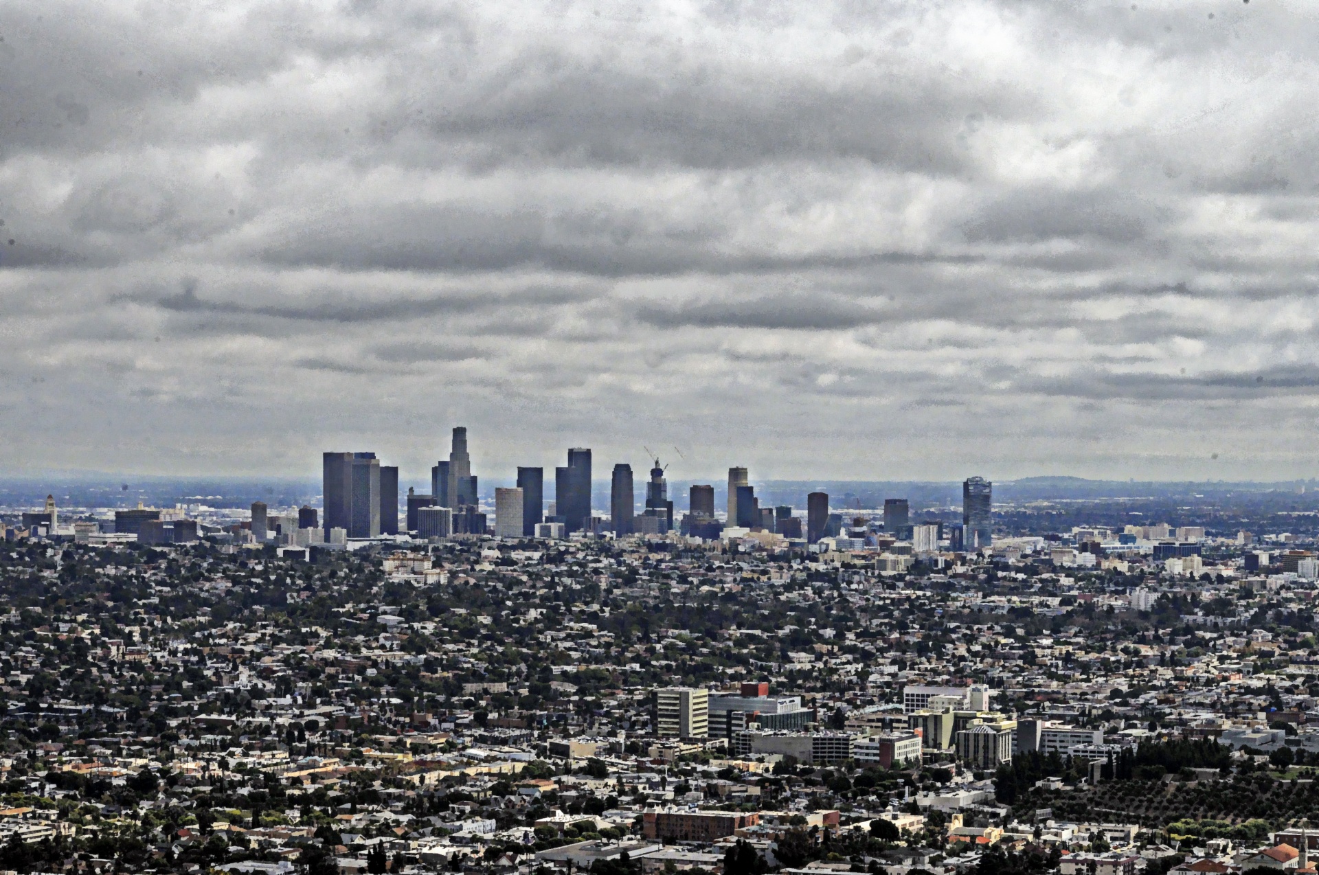 Los & Nbsp,  Angeles,  Kalifornija,  Miestas,  Miestai,  Miesto Panorama,  Vaizdas,  Vista,  Dažytos,  Tapybos