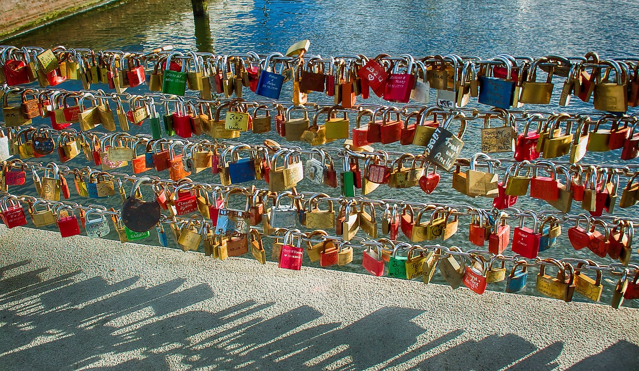 Meilės Spynos, Tiltas, Užraktas, Lübeck, Simbolis, Meilė, Nemokamos Nuotraukos,  Nemokama Licenzija