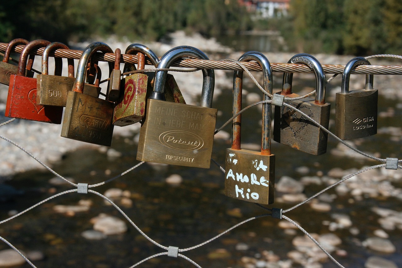 Meilės Spynos, Italy, Cannobio, Meilės Pilis, Nemokamos Nuotraukos,  Nemokama Licenzija