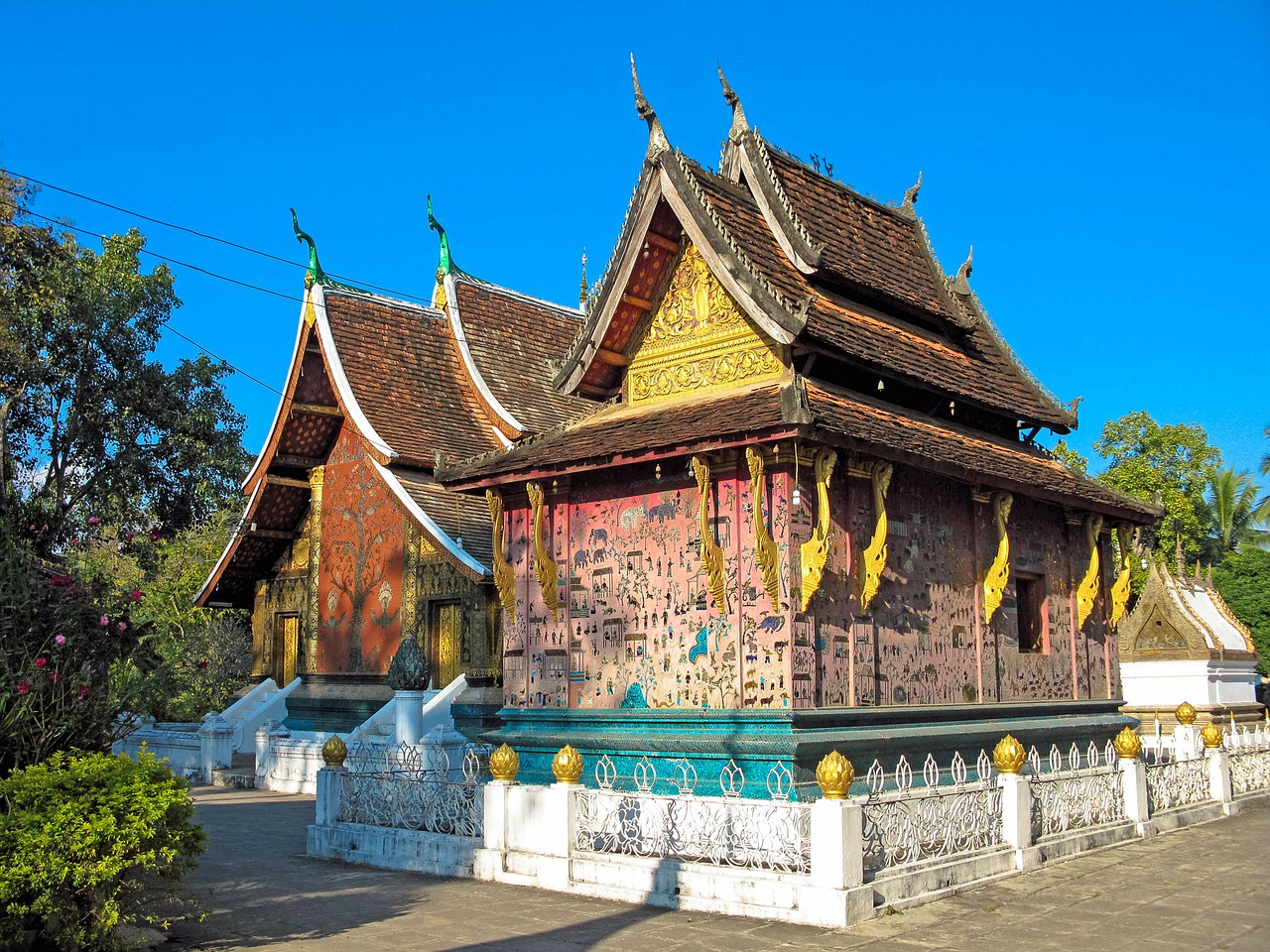 Luang Prabang, Šventykla, Laosas, Spalvinga, Budistinis, Asija, Indo China, Kultūra, Nemokamos Nuotraukos,  Nemokama Licenzija