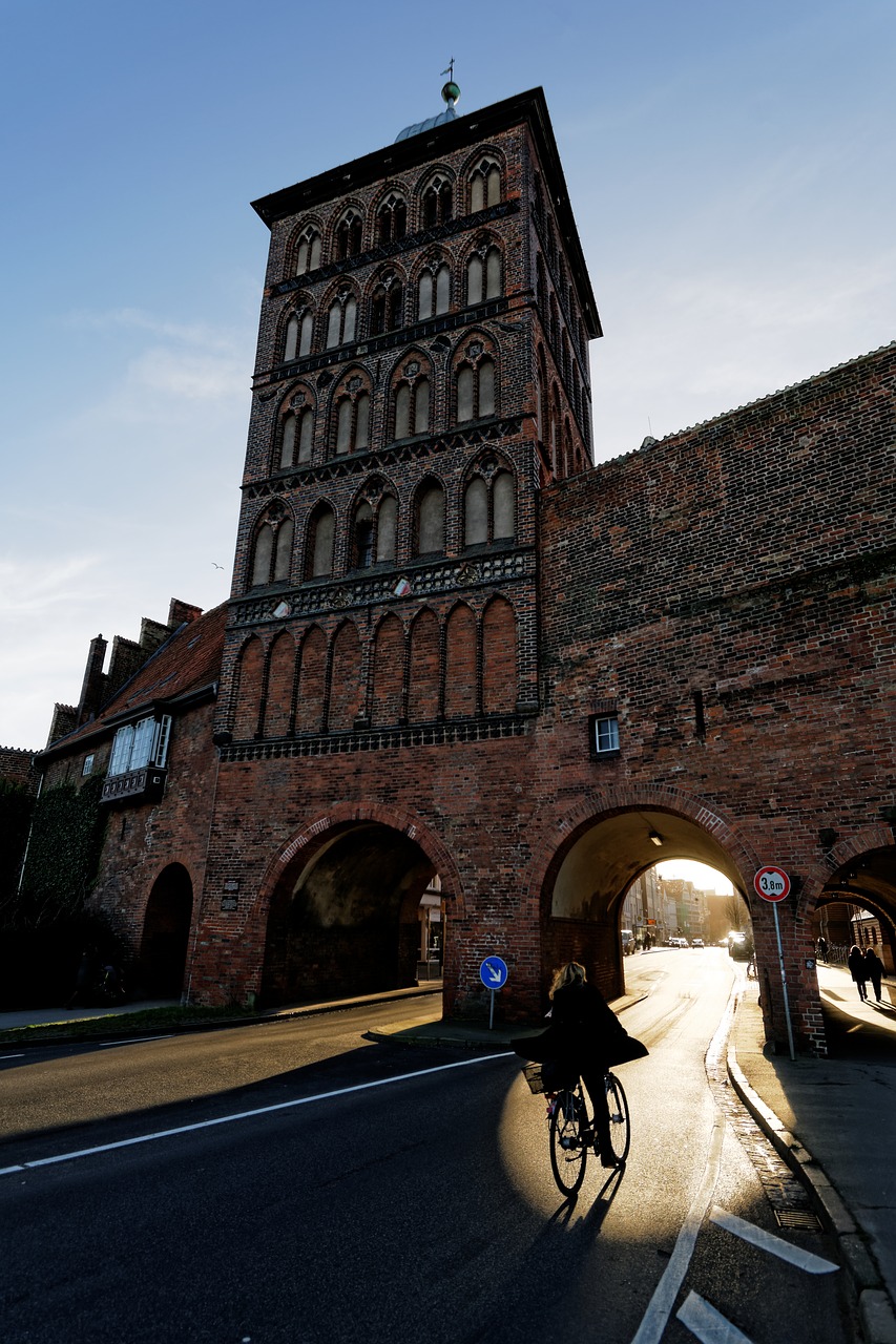 Lübeck, Hanzos Miestas, Liaudies Lygos, Istoriškai, Architektūra, Pastatas, Orientyras, Senamiestis, Centro, Pėsčiųjų Zona