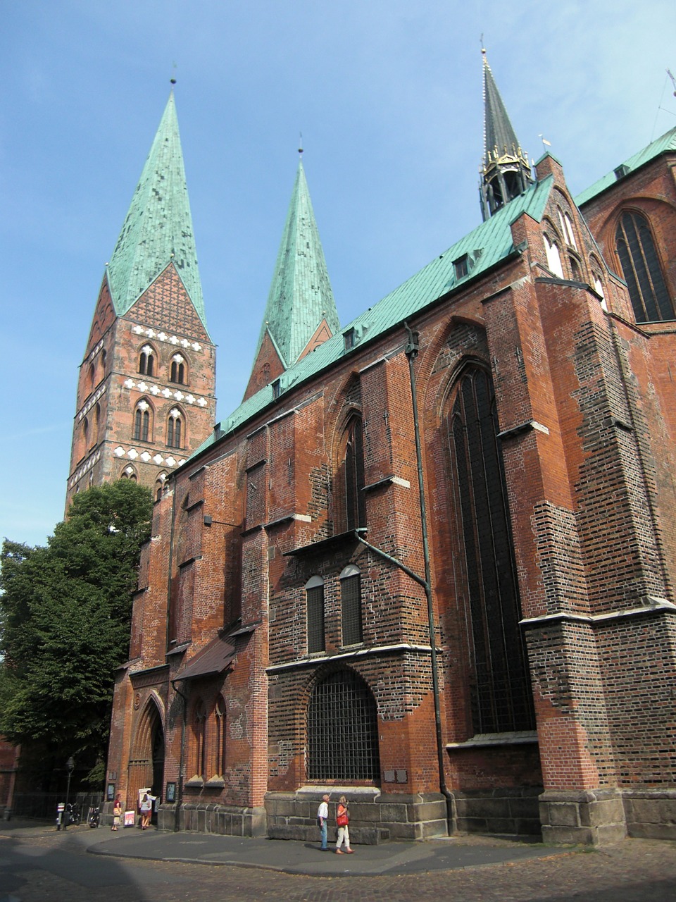 Lübeck, Dom, Liaudies Lygos, Hanzos Miestas, Bažnyčia, Architektūra, Pastatas, Istoriškai, Bokštai Dvyniai, Nemokamos Nuotraukos