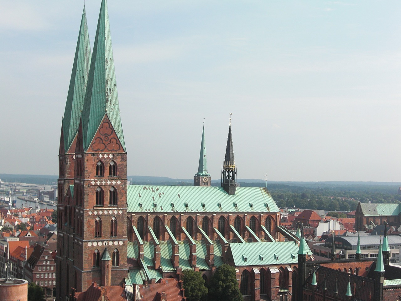 Lübeck, Dom, Centro, Liaudies Lygos, Hanzos Miestas, Nemokamos Nuotraukos,  Nemokama Licenzija