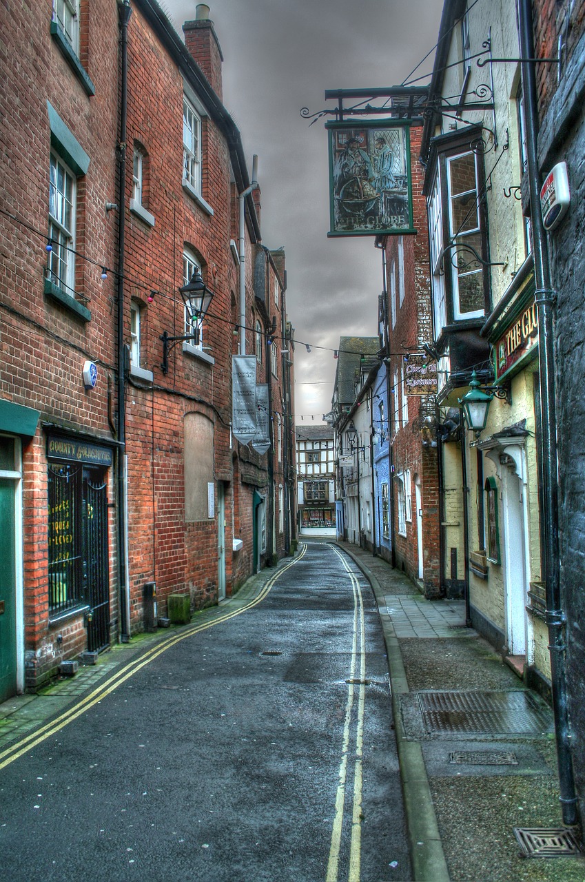 Ludlow, Shropshire, Turistinis, Miestas, Anglija, Uk, Senas, Architektūra, Viduramžių, Britanija