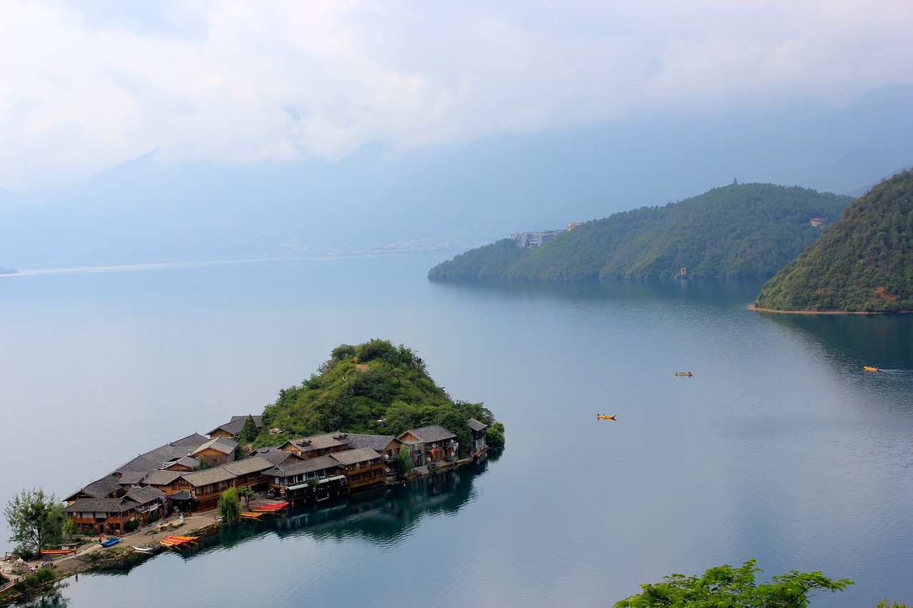 Lugu Ežeras, 泸沽湖, Kinų Ežeras, Nemokamos Nuotraukos,  Nemokama Licenzija