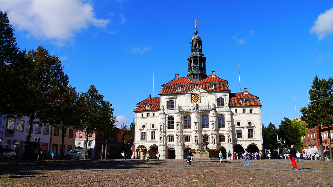 Lüneburg, Miesto Rotušė, Istoriškai, Architektūra, Pastatas, Prekyvietė, Istorinis Senamiestis, Nemokamos Nuotraukos,  Nemokama Licenzija