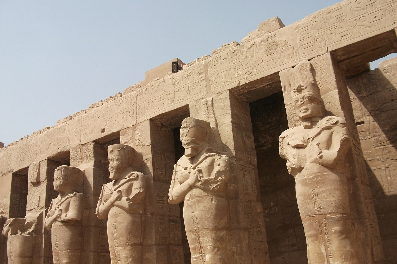Luxor, Šventykla, Egiptas, Faraonai, Šventyklos Kompleksas, Statula, Biustas, Pharaonic, Nemokamos Nuotraukos,  Nemokama Licenzija