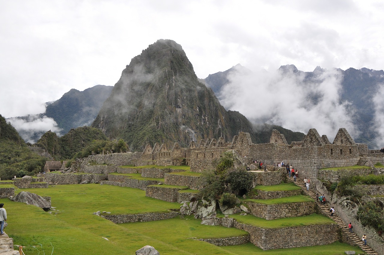 Maču Pikču, Peru, Kalnas, Griuvėsiai, Inca, Civilizacija, Į Pietus, Amerikietis, Kraštovaizdis, Rūkas