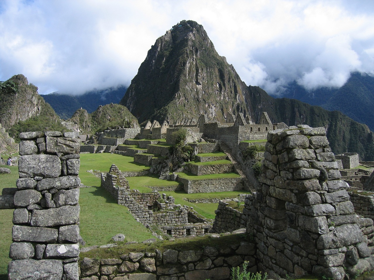 Maču Pikču, Peru, Inca, Andes, Orientyras, Žinomas, Turistinis, Kalnas, Turistinis, Pichu