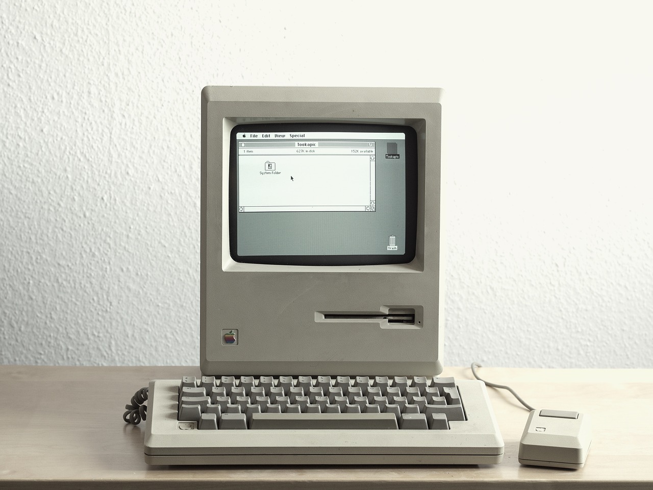 Macintosh, Kompiuteris, Technologija, Senoji Mokykla, Vintage, Retro, Pelė, Nemokamos Nuotraukos,  Nemokama Licenzija