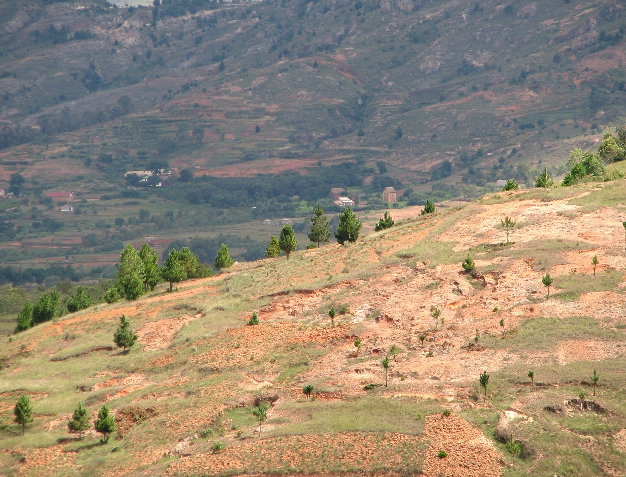 Madagaskaras, Kalnas, Highlands, Nemokamos Nuotraukos,  Nemokama Licenzija