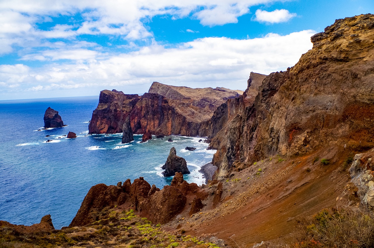Madeira, Jūra, Rokas, Dangus, Užsakytas, Nemokamos Nuotraukos,  Nemokama Licenzija