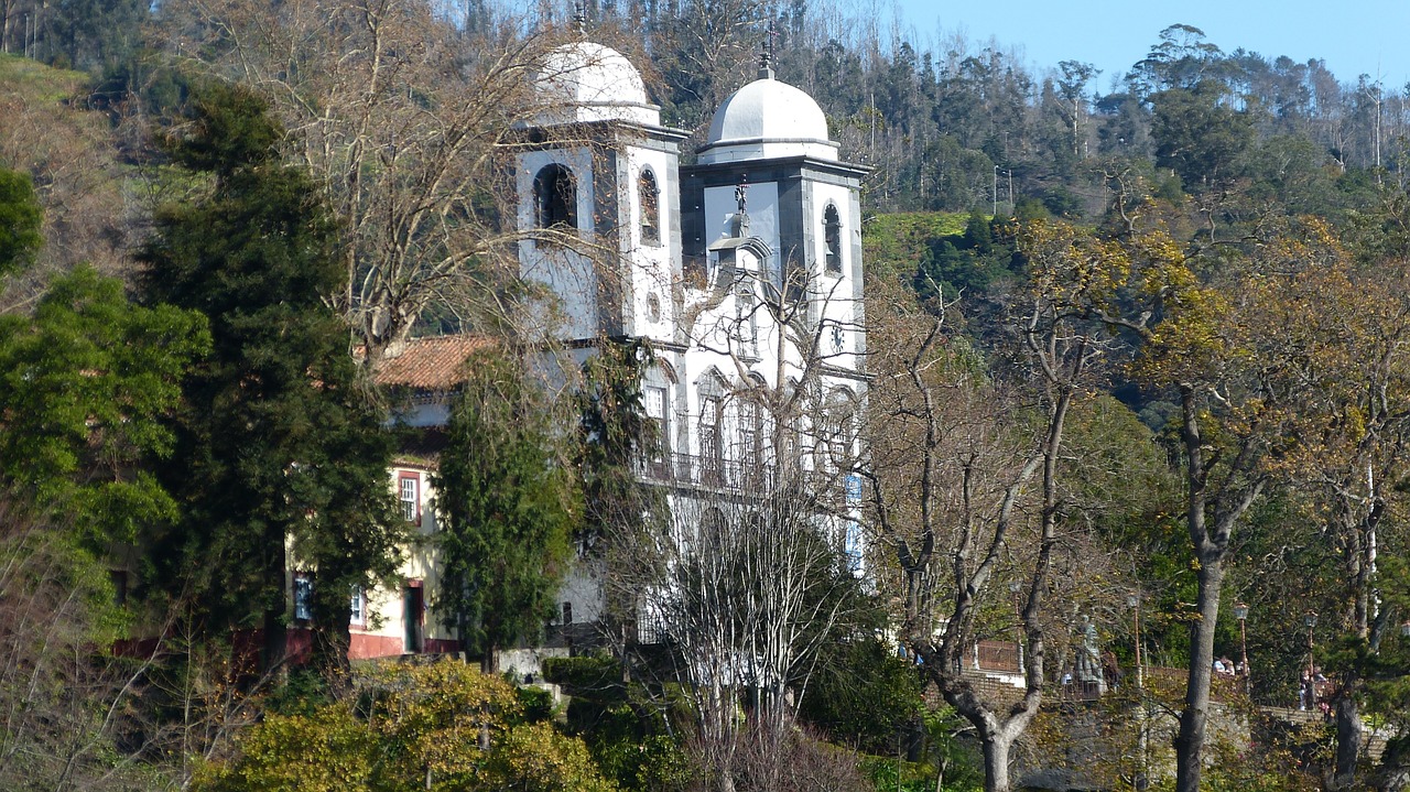 Madeira, Portugal, Funchal, Monte, Bažnyčia, Nemokamos Nuotraukos,  Nemokama Licenzija