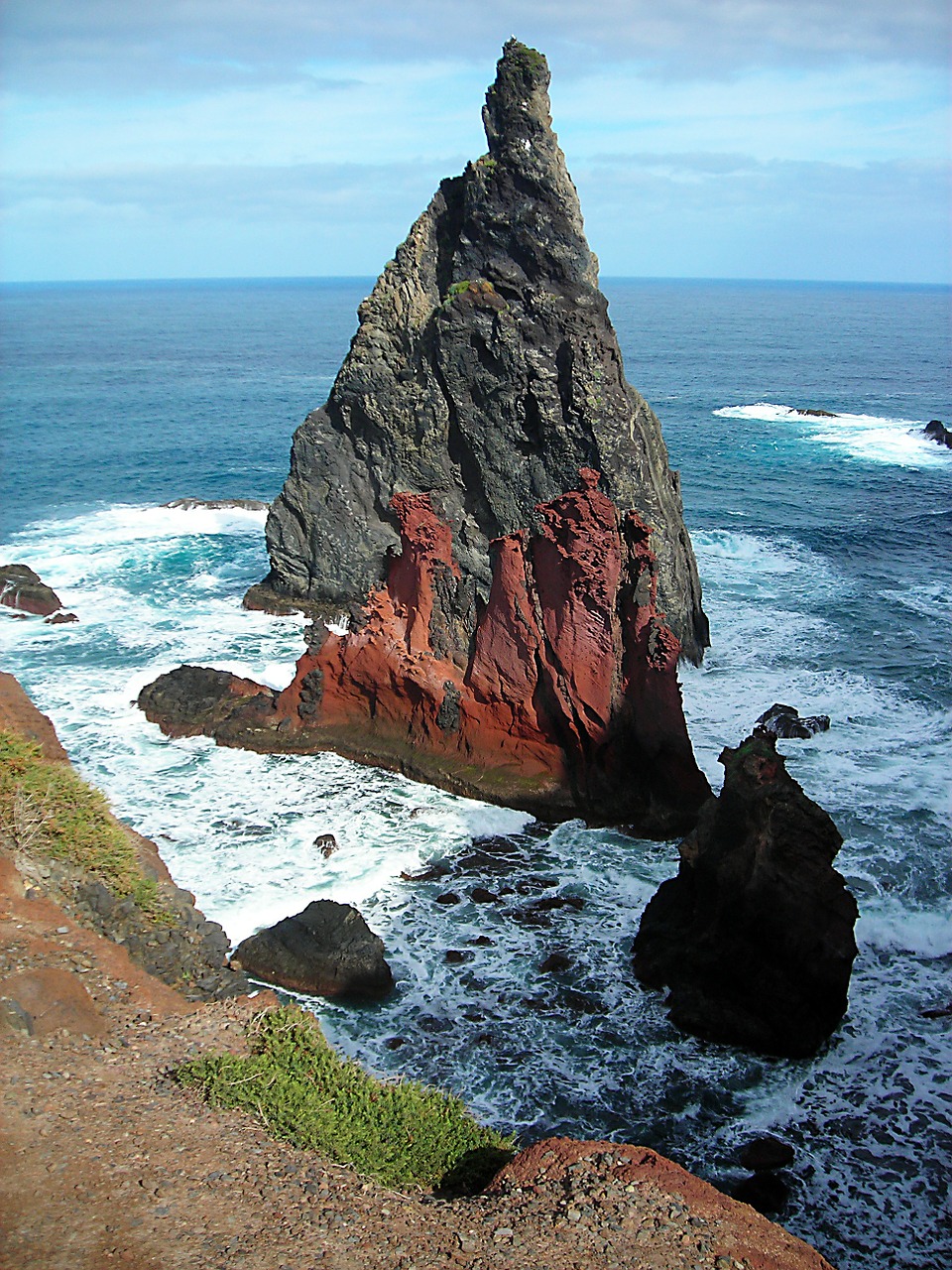 Madeira, Rytu Pakrante, Užsakytas, Vandenynas, Атлантический, Rokas, Naršyti, Raudona, Uolos Pakrantė, Nemokamos Nuotraukos