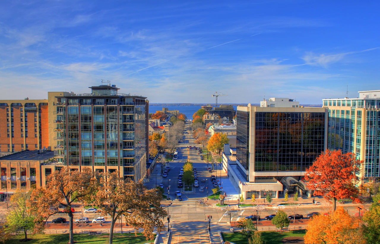 Madisonas, Viskonsinas, Usa, Miestas, Miestas, Hdr, Nemokamos Nuotraukos,  Nemokama Licenzija