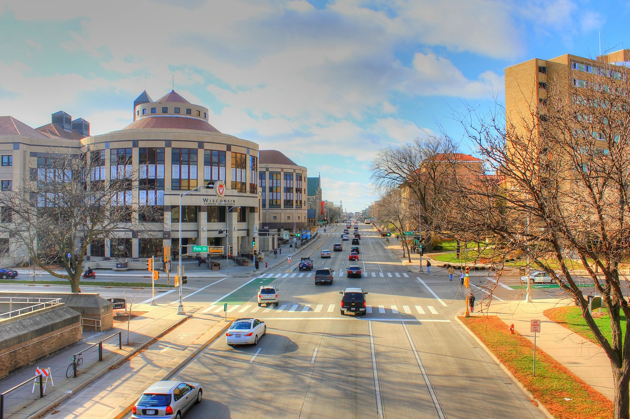 Madisonas, Viskonsinas, Usa, Miestas, Miestas, Amerikietis, Hdr, Nemokamos Nuotraukos,  Nemokama Licenzija