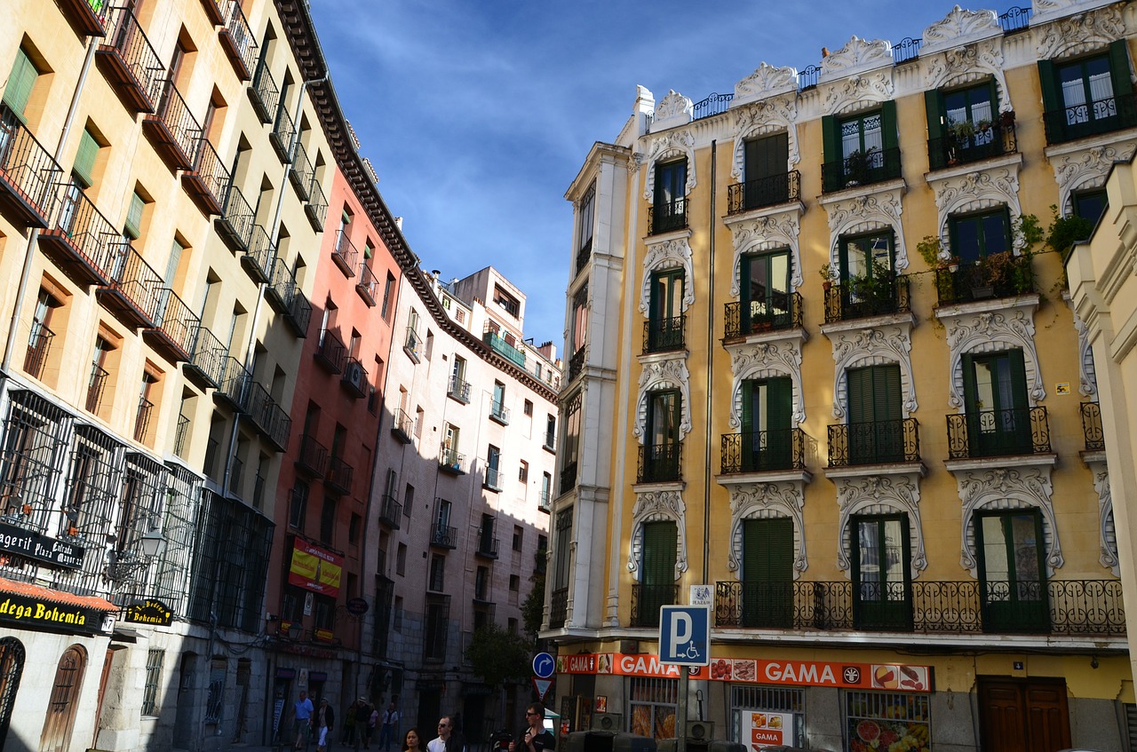Madride, Ispanija, Architektūra, Miestas, Miesto Panorama, Bokštas, Pastatas, Orientyras, Miesto, Vaizdingas