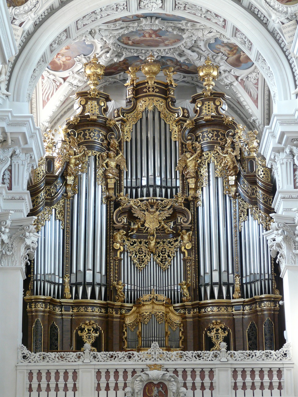 Pagrindinis Organas, Organas, Organų Švilpukas, Svilpukas, Dom, Stephanas, Passau, Barokas, Vyskupų Bažnyčia, Bažnyčia