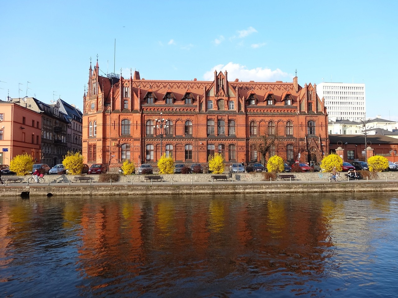 Pagrindinis Paštas, Bydgoszcz, Riverside, Pastatas, Paminklas, Architektūra, Istorinis, Nemokamos Nuotraukos,  Nemokama Licenzija