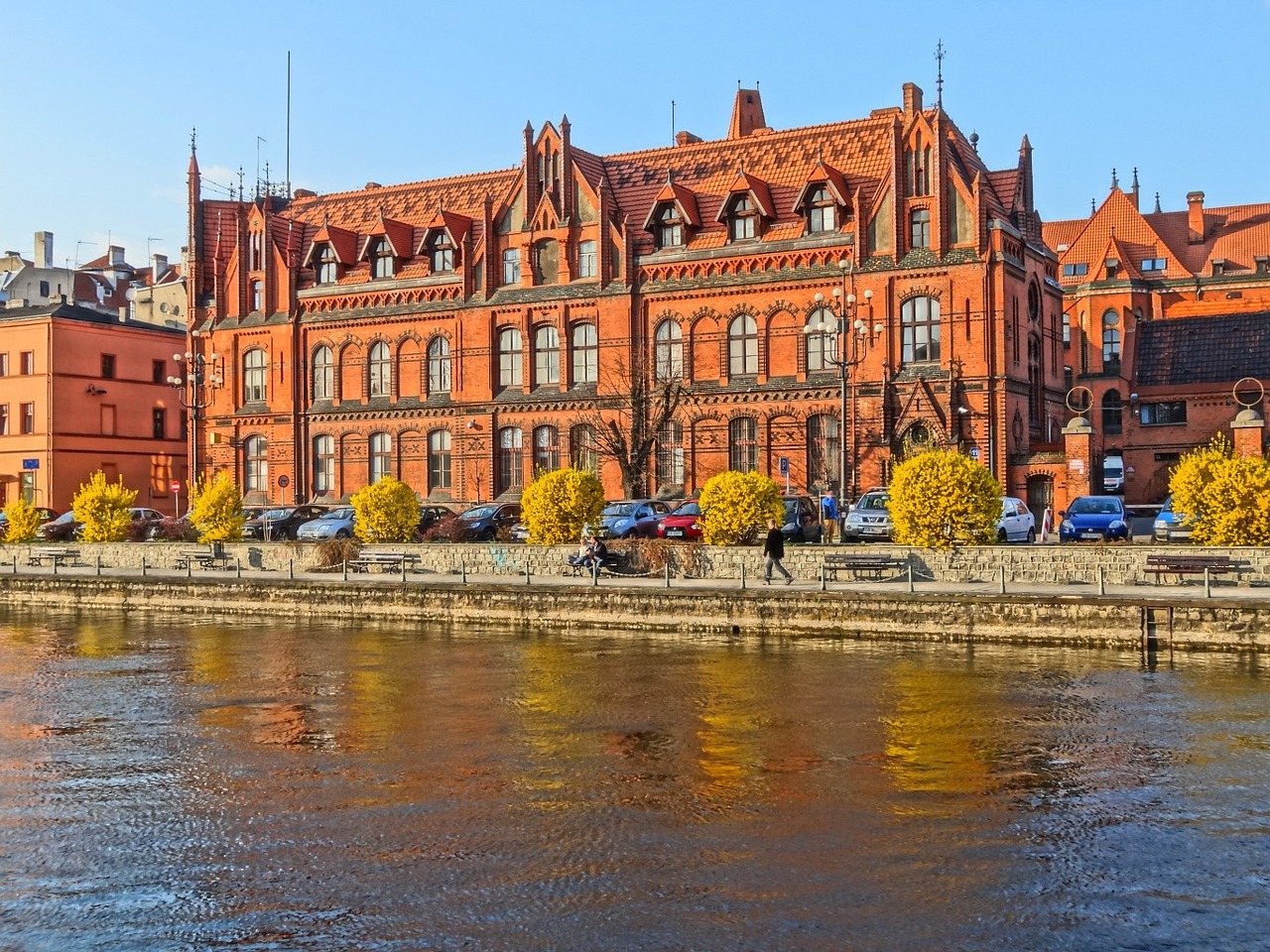 Pagrindinis Paštas, Bydgoszcz, Riverside, Pastatas, Paminklas, Architektūra, Istorinis, Nemokamos Nuotraukos,  Nemokama Licenzija