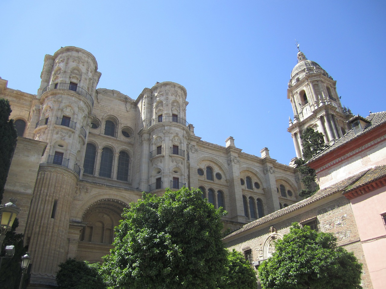 Malaga, Bažnyčia, Andalūzija, Ispanija, Nemokamos Nuotraukos,  Nemokama Licenzija