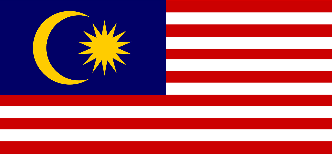 Malaizija, Vėliava, Tauta, Šalis, Nemokama Vektorinė Grafika, Nemokamos Nuotraukos,  Nemokama Licenzija