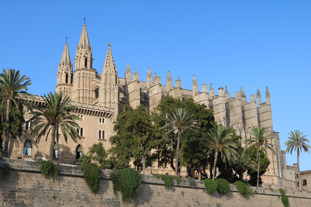 Maljorka, Palma, Katedra, Palma De Maljorka, Architektūra, Pastatas, Senamiestis, La Seu, Istoriškai, Istorinis Senamiestis