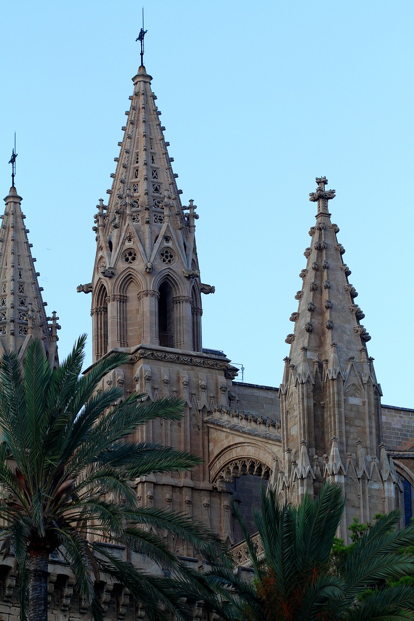Majorkos Sala, Katedra, Spiers, Palma, Architektūra, Europa, Majorca, Gotika, Orientyras, Bažnyčia