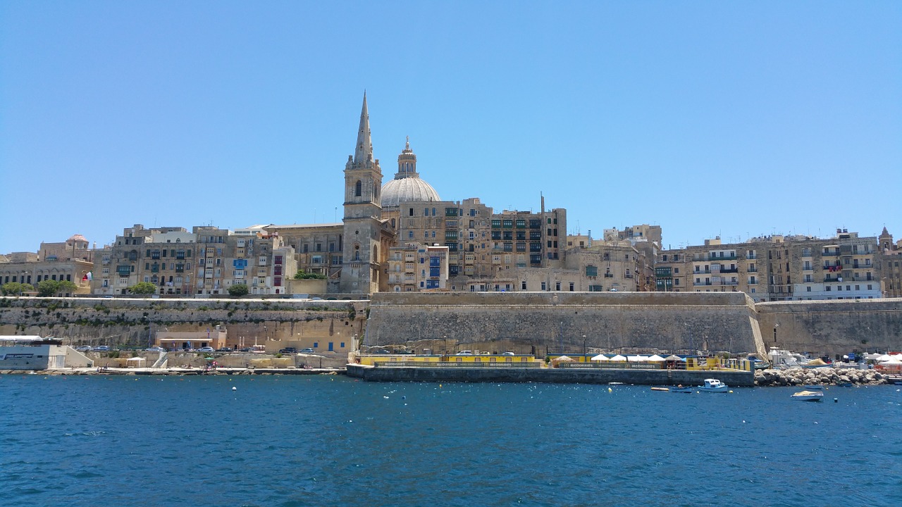 Malta, Valeta, Miestas, Viduržemio Jūros, Kapitalas, Sala, Maltiečių, Nemokamos Nuotraukos,  Nemokama Licenzija
