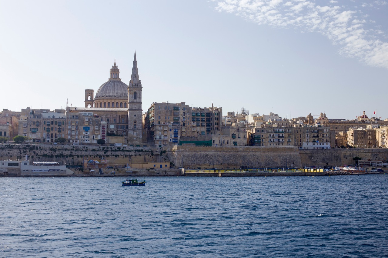 Malta, Bažnyčia, Mūsų Motinos Karmelio Bazilika, Kelionė, Miestas, Valeta, Architektūra, Viduržemio Jūros, Istorinis, Senas